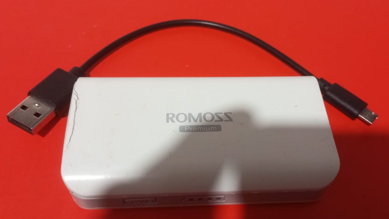 ROMOSS PH20 5200 mAh Powerbank Şarj cihazı (%60 dolum , Samsung hücreli , Küçük boy)