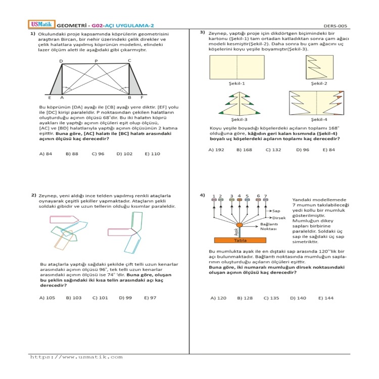 YKS 69 DERSTE GEOMETRİ Konu Kavrama Kitabı
