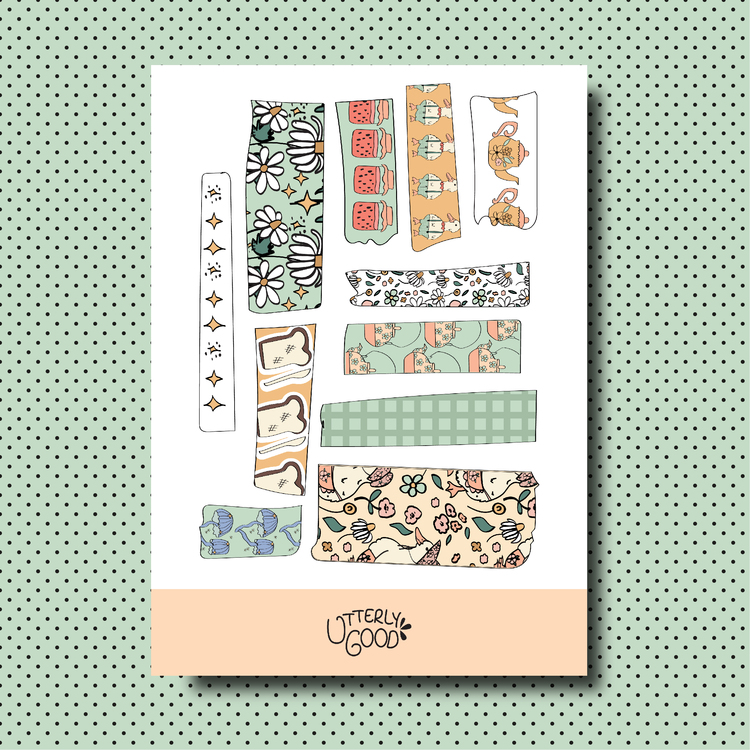 Washi Tape Seri 3 Sticker