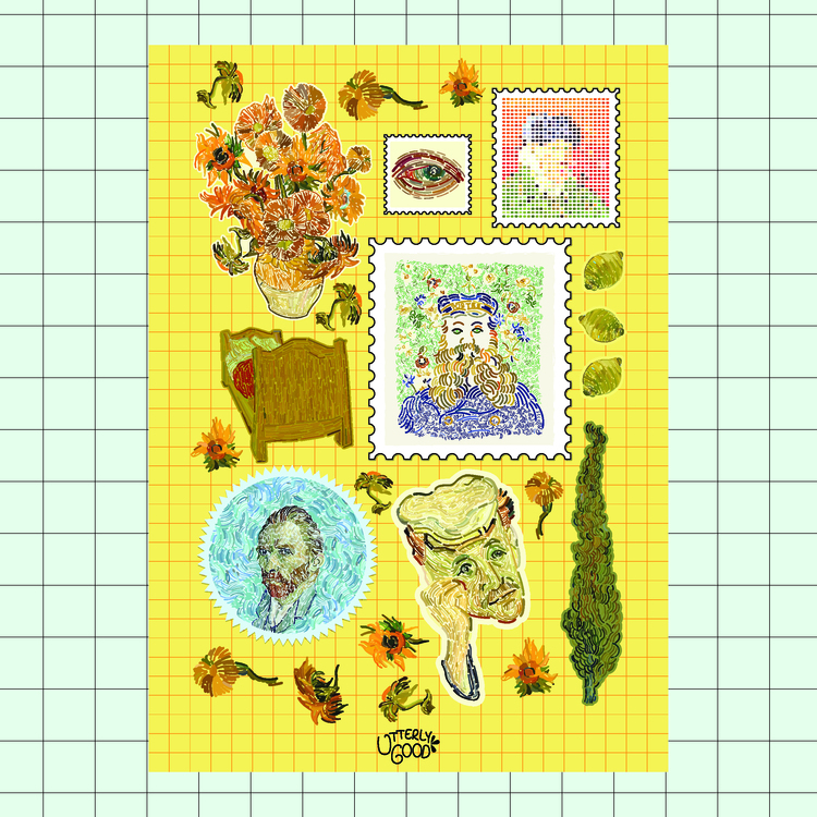 Van Gogh Sticker