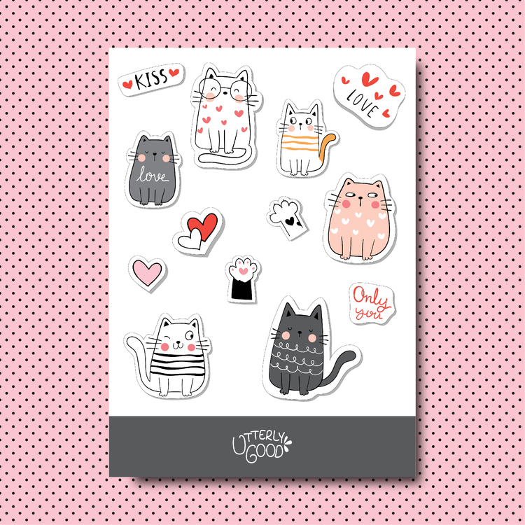 Cats Sticker