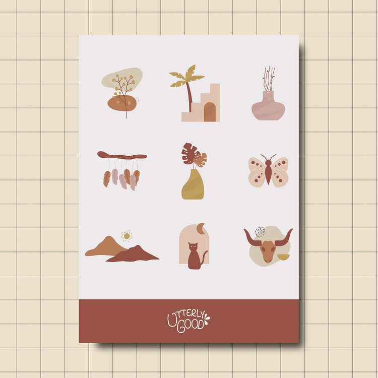 Boho Seri 2 Sticker