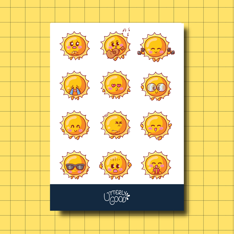 Güneş Emoji Sticker