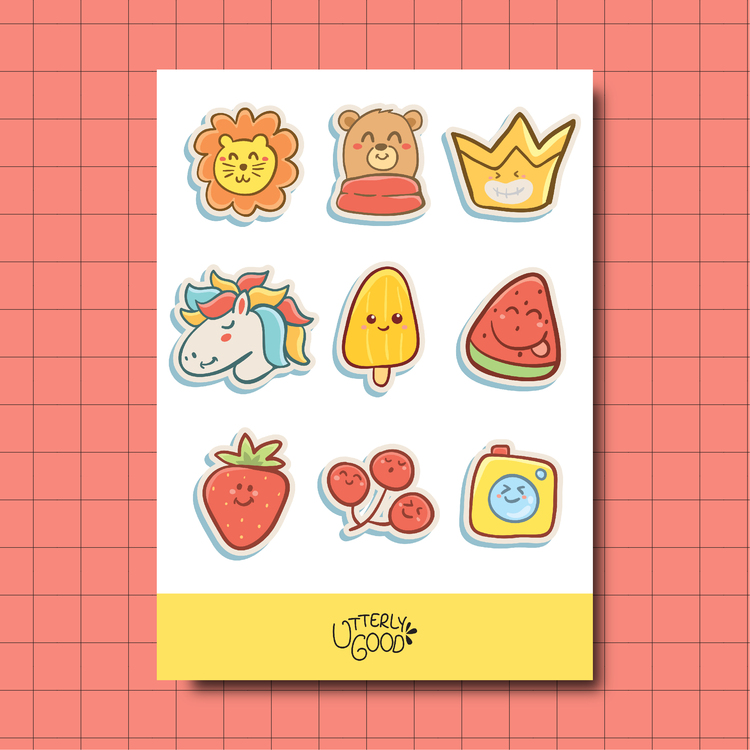 Cute Fun Sticker
