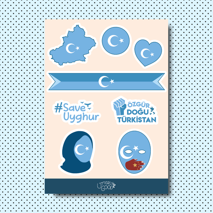Doğu Türkistan Sticker