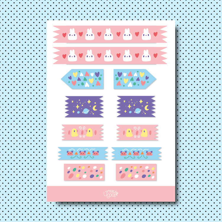 Soft Washi Sticker
