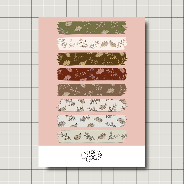 Washi Tape Seri 5 Sticker