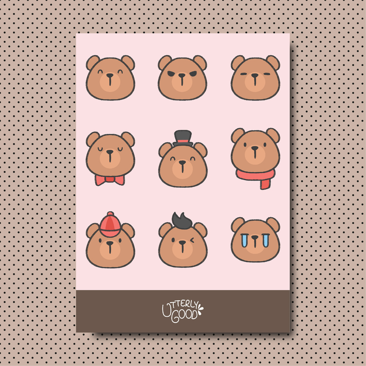 Bear Sticker