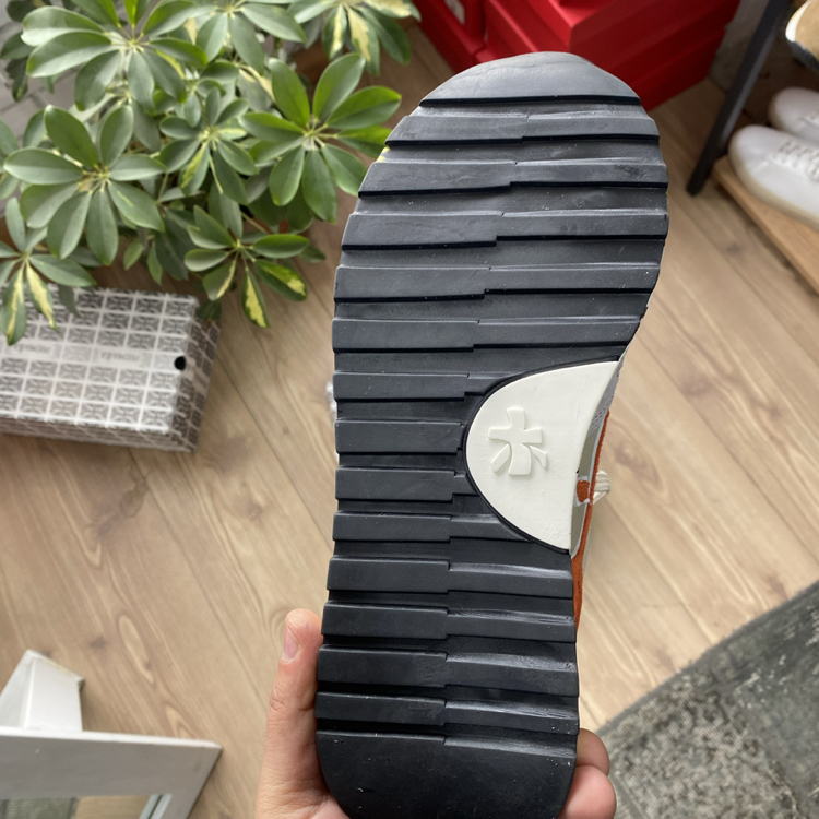 Bej Turuncu Erkek Sneaker | Günlük Spor Ayakkabı