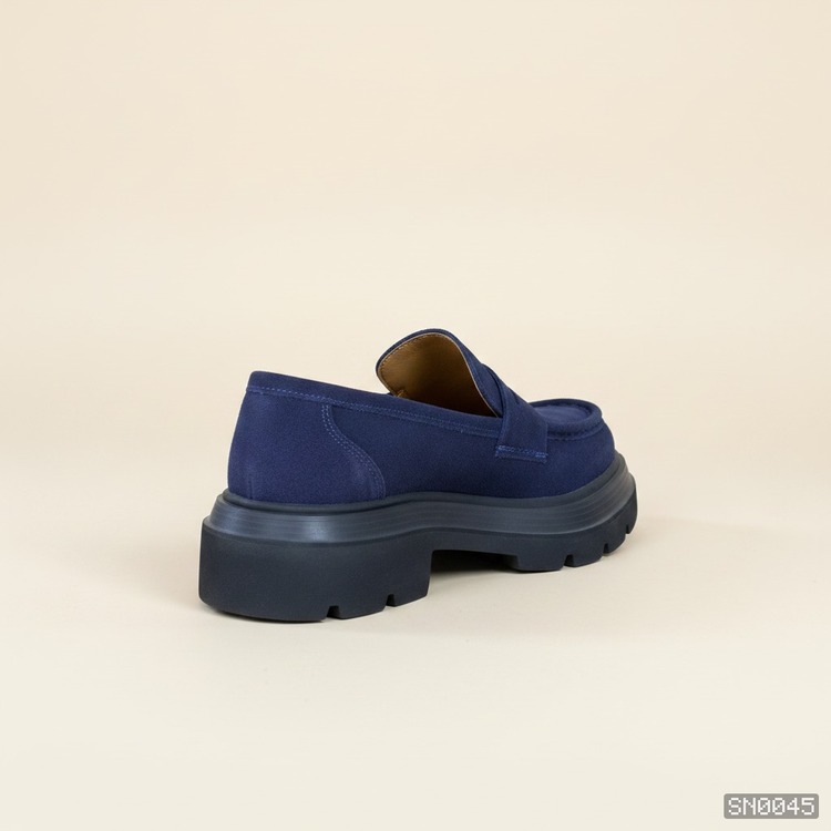 Süet Loafer Yüksek Taban