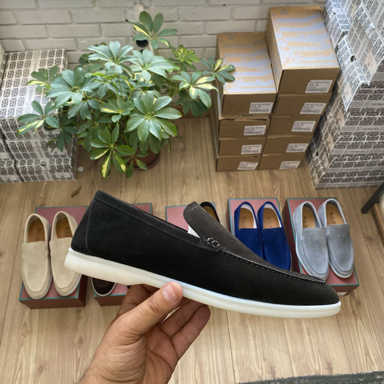 Siyah Süet Erkek Loafer | %100 Hakiki Dana Derisi Premium Günlük 