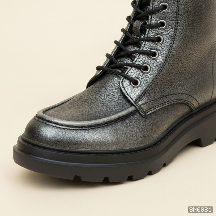 Smart casual erkek deri bot