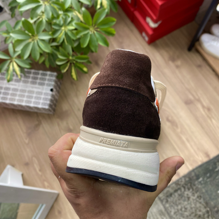 Bej Turuncu Erkek Sneaker | Günlük Spor Ayakkabı