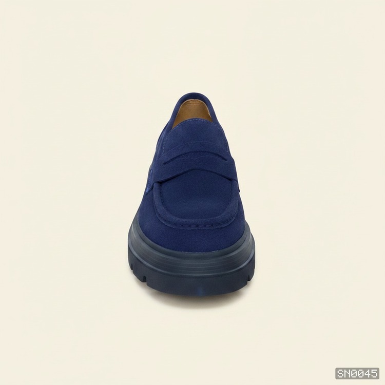 Süet Loafer Yüksek Taban