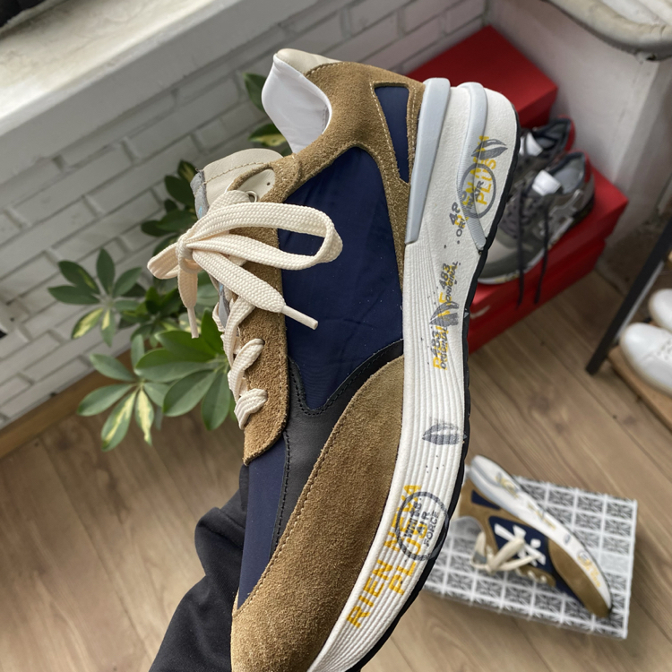 Taba Lacivert Erkek Sneaker | Günlük Spor Ayakkabı