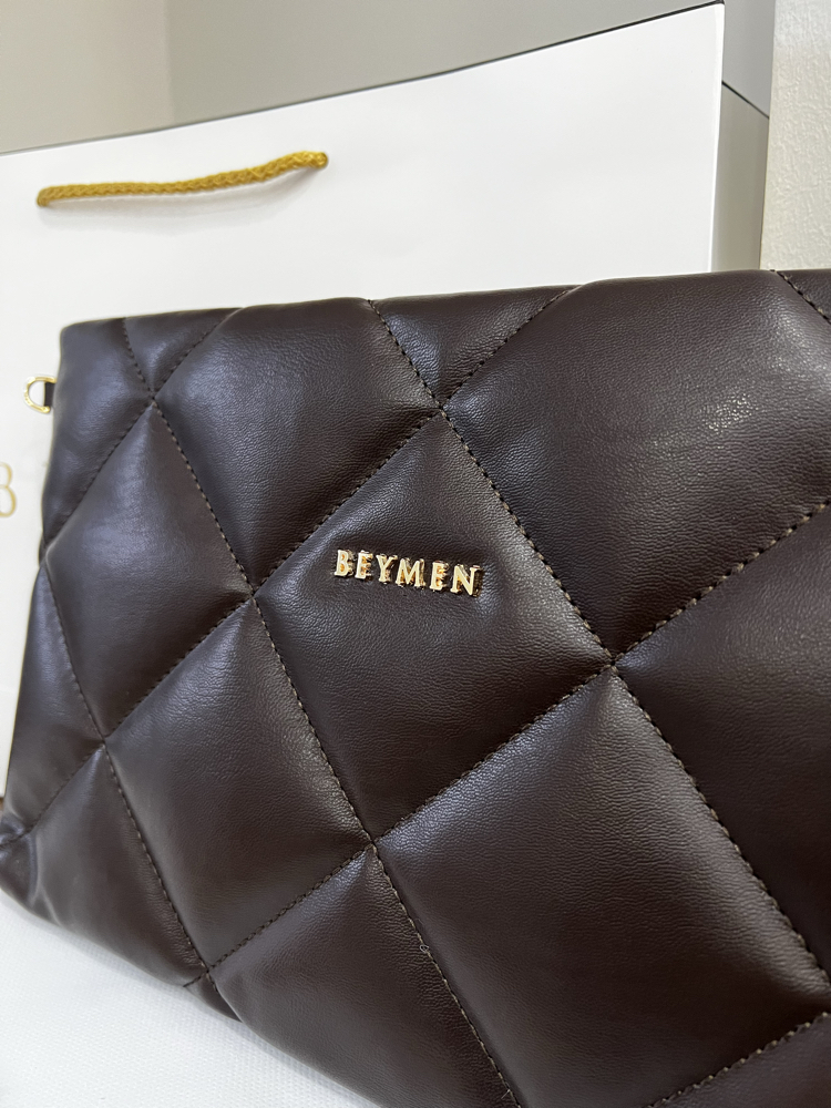 Bymn Clutch Acı Kahve