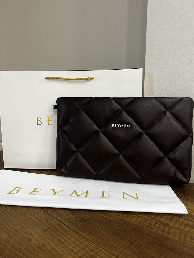 Bymn Clutch Acı Kahve