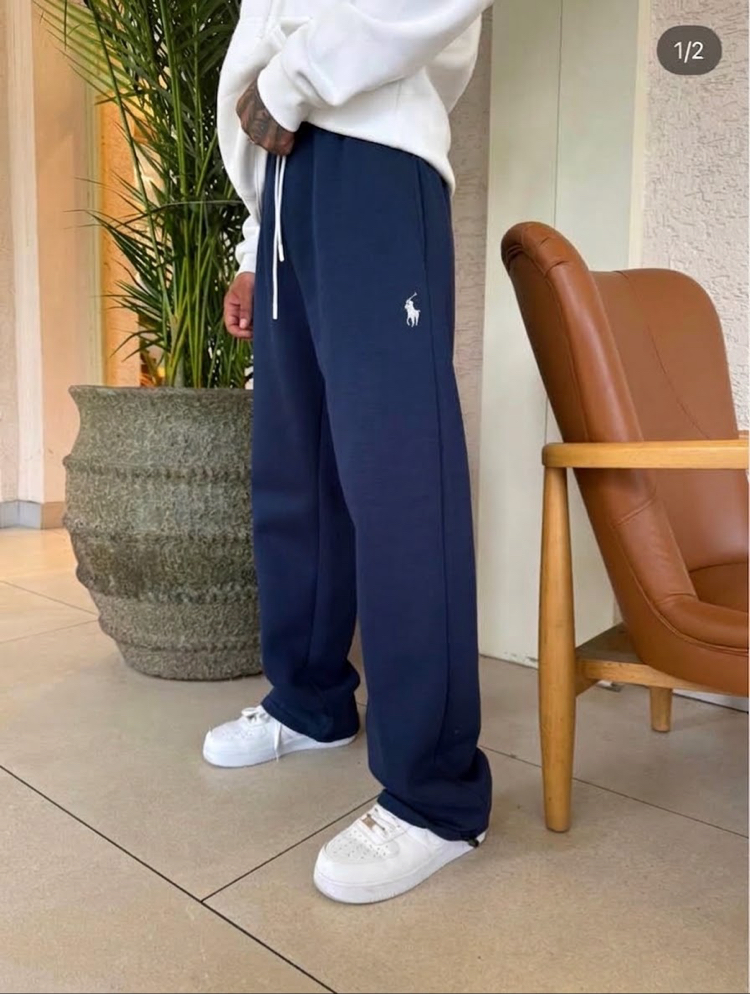 LACİVERT-RL-BAGGY EŞOFMAN ALTI
