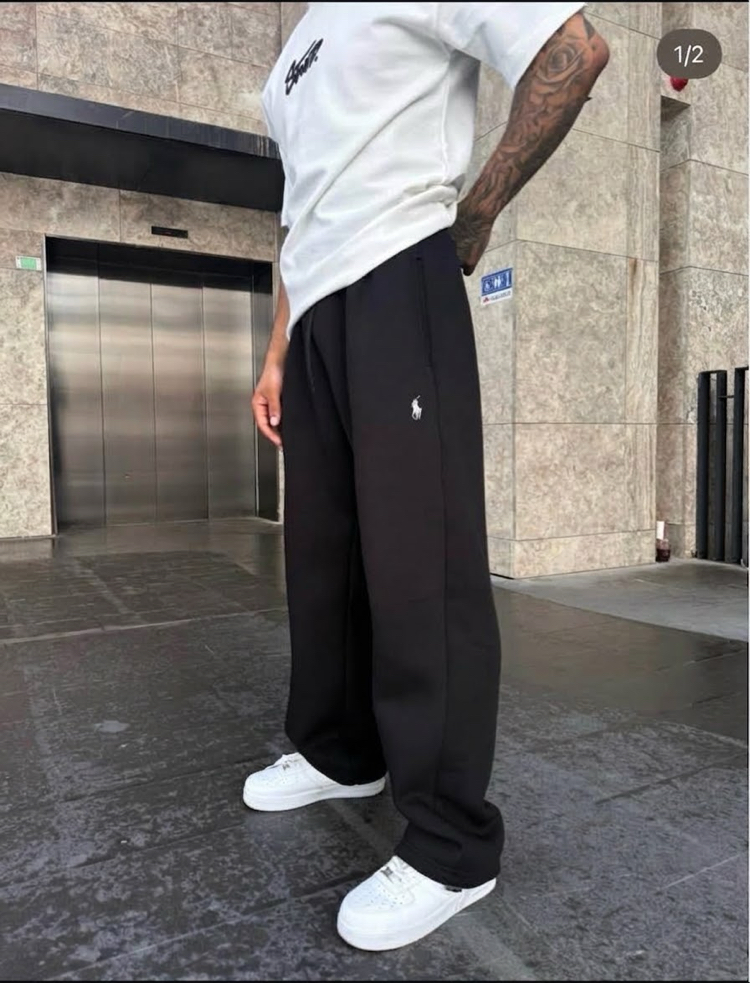 Siyah-RL-BAGGY EŞOFMAN ALTI