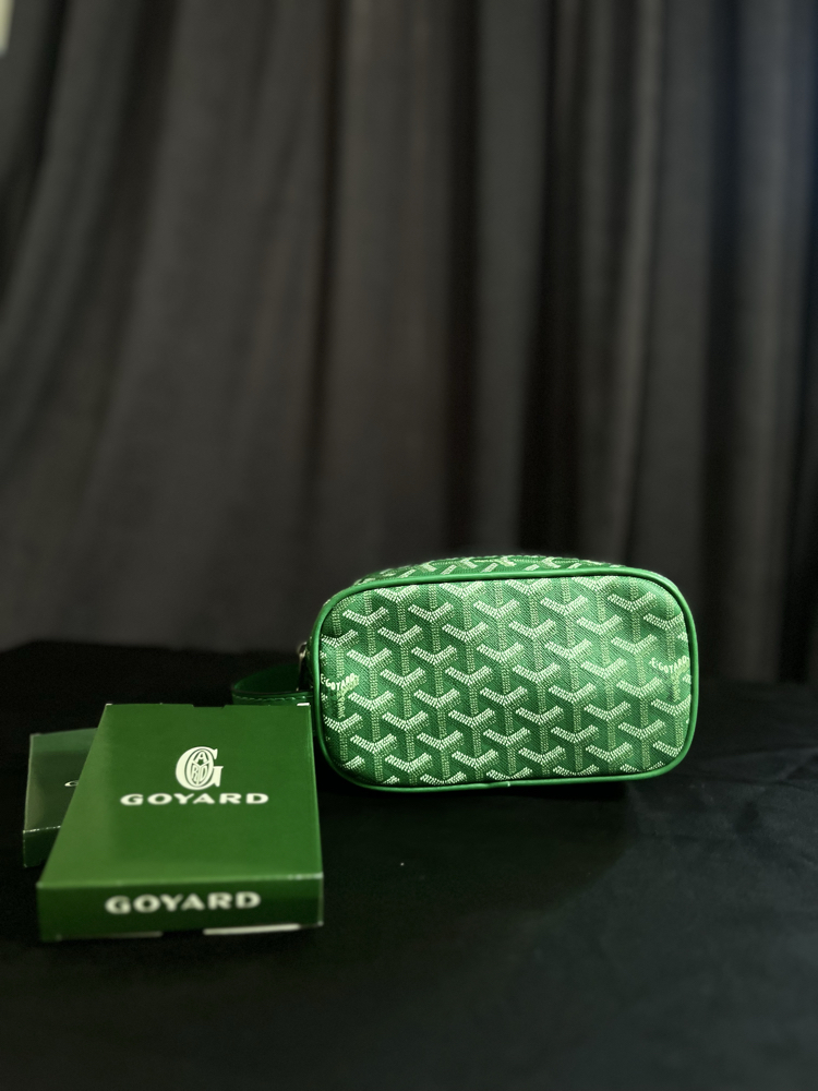 GOYARD Yeşil El Çantası
