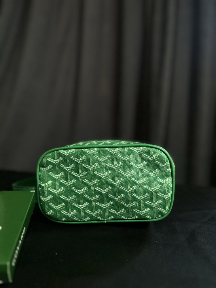 GOYARD Yeşil El Çantası