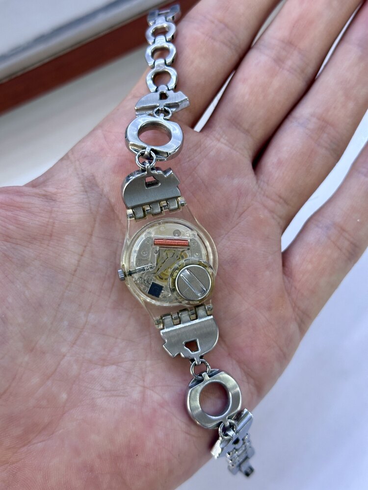 Swatch Taşlı Model