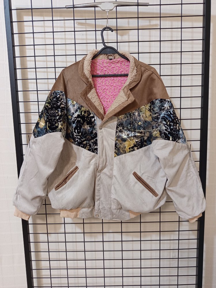 ŞIK DETAYLI VİNTAGE BOMBER JACKET