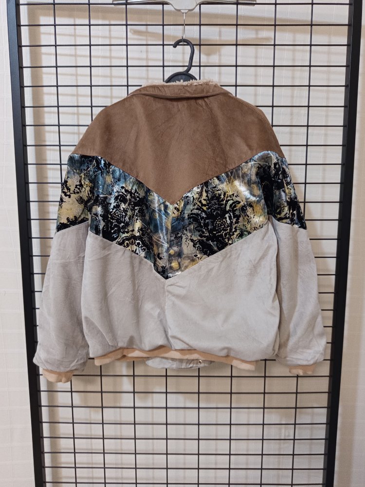 ŞIK DETAYLI VİNTAGE BOMBER JACKET