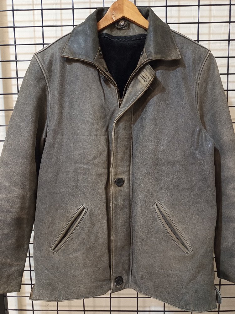 HAKİKİ DERİ AMERİKAN VİNTAGE JACKET