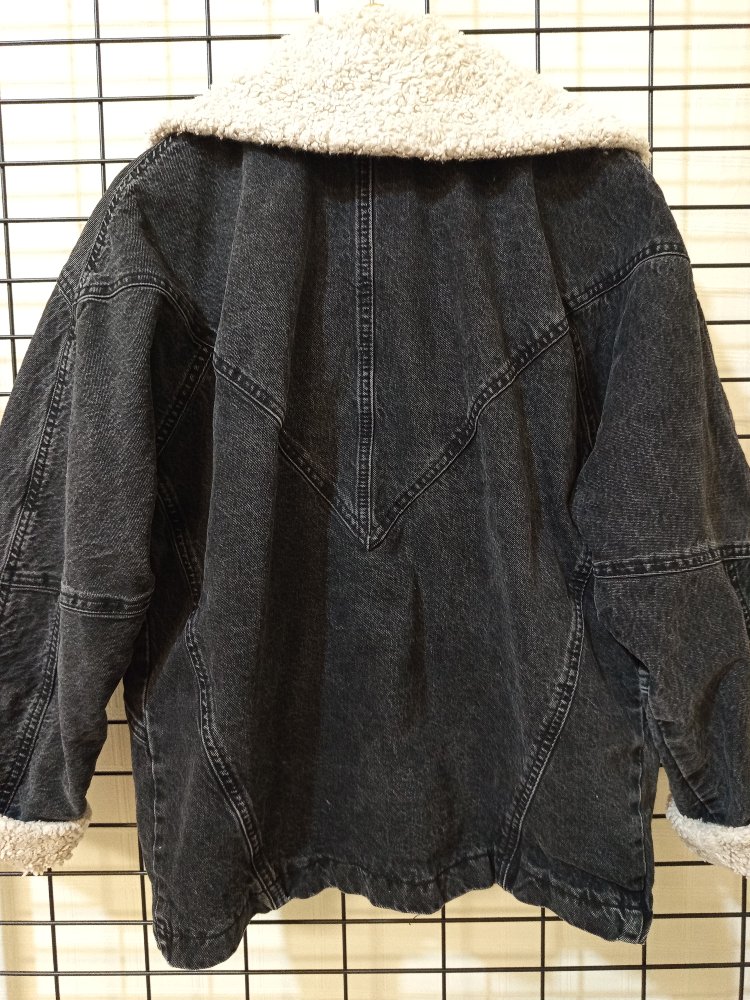 TOPSHOP DENİM BOMBER JACKET 