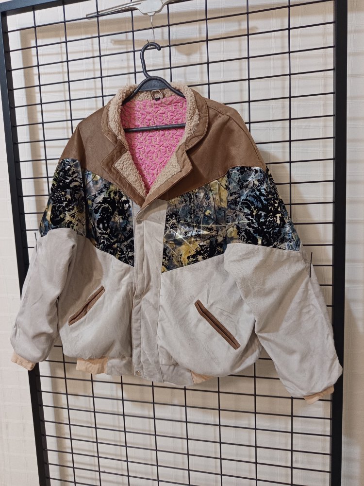 ŞIK DETAYLI VİNTAGE BOMBER JACKET