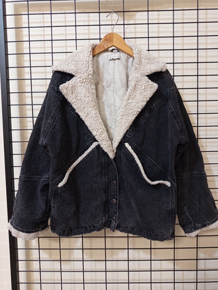 TOPSHOP DENİM BOMBER JACKET 