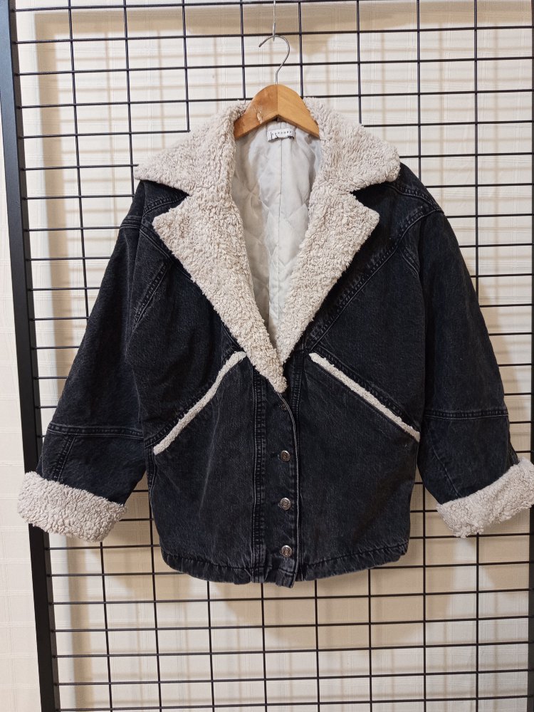 TOPSHOP DENİM BOMBER JACKET 