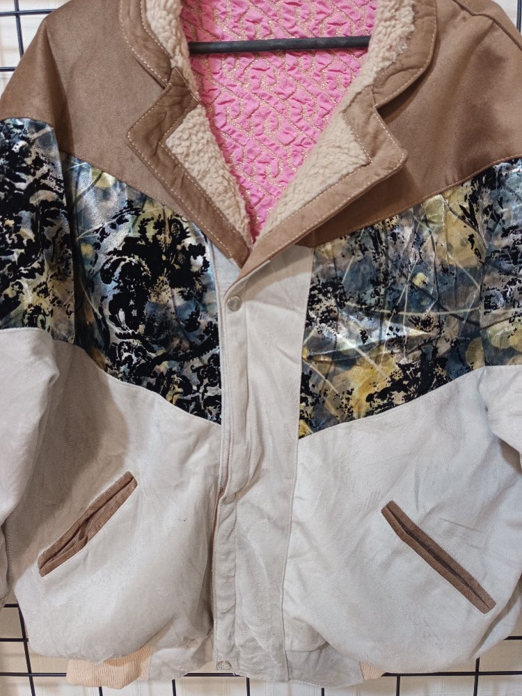 ŞIK DETAYLI VİNTAGE BOMBER JACKET