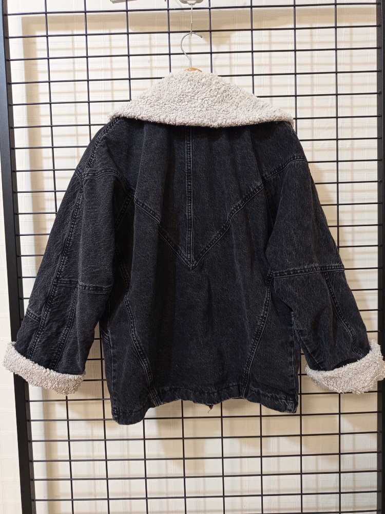 TOPSHOP DENİM BOMBER JACKET 