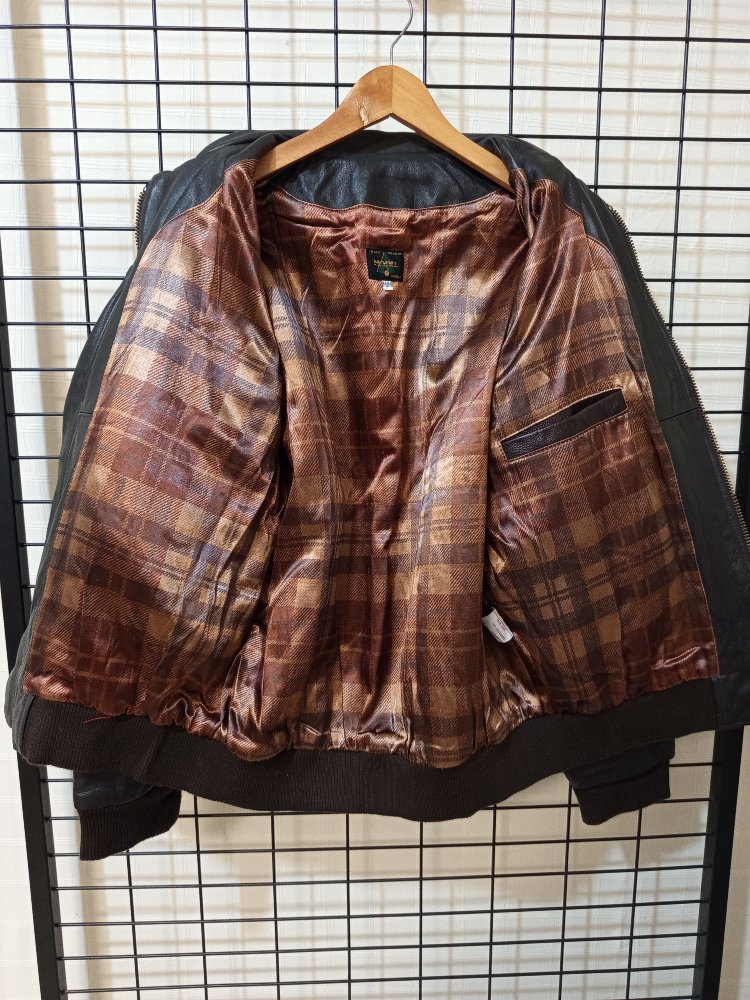 TRİUM HAKİKİ DERİ PİLOT BOMBER JACKET 