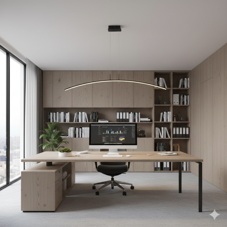 Lineer Yay Model Led Sarkıt Avize