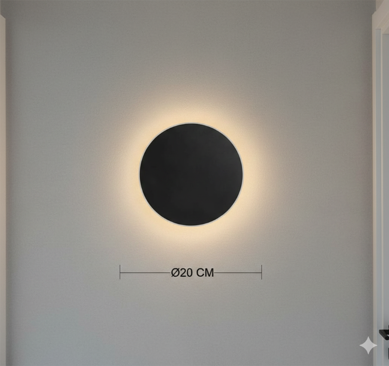 Yuvarlak Modern Led Aplik