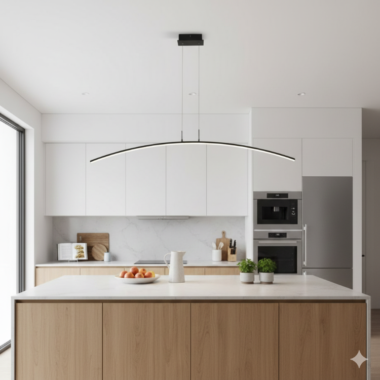 Lineer Yay Model Led Sarkıt Avize
