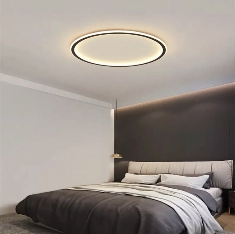 PLAFONYER LED AVİZE 3 IŞIKLI İÇE DIŞA IŞIKLI 60 ÇAP