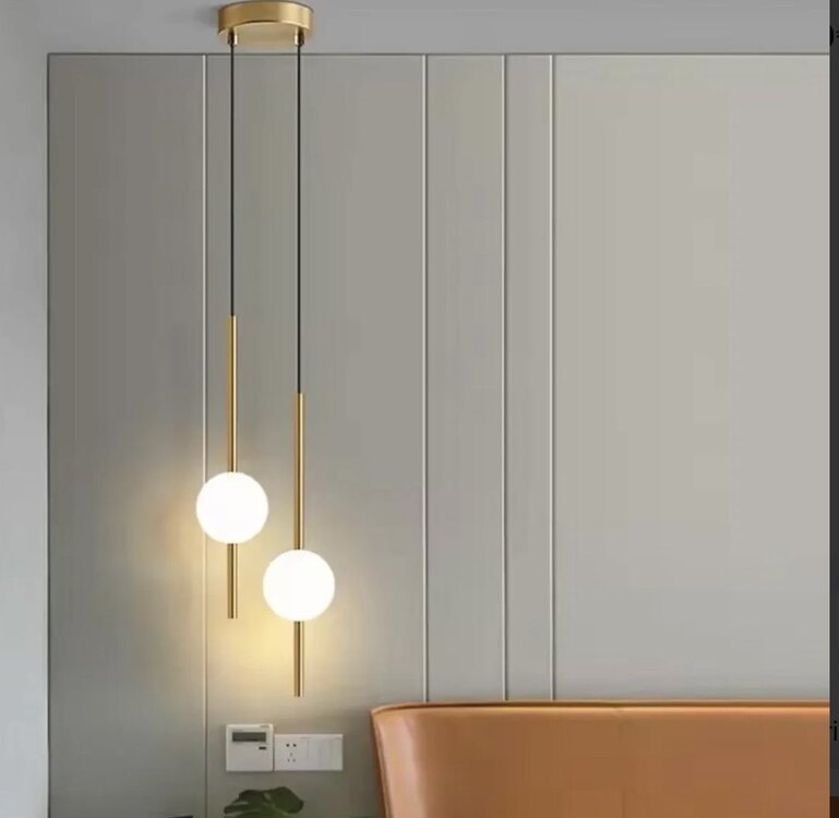 YATAKBAŞI LED SARKIT AVİZE 2 li