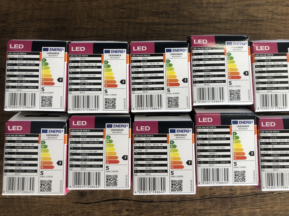 GU10 AMPUL 10 lu paket 3000 kelvin
