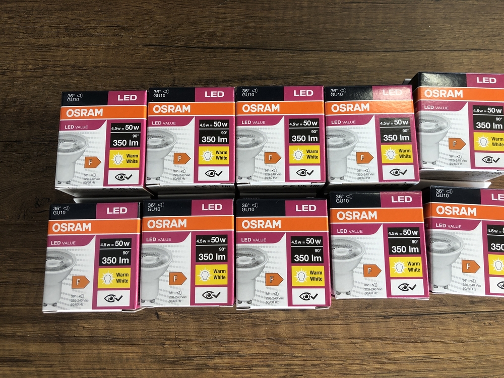 GU10 AMPUL 10 lu paket 3000 kelvin