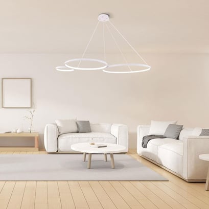 Led Sarkıt Avize 3'lü Çember