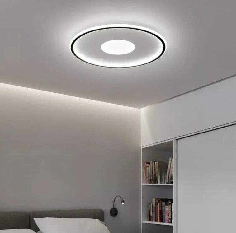 PLAFONYER LED AVİZE ORTASI IŞIKLI 80 ÇAP