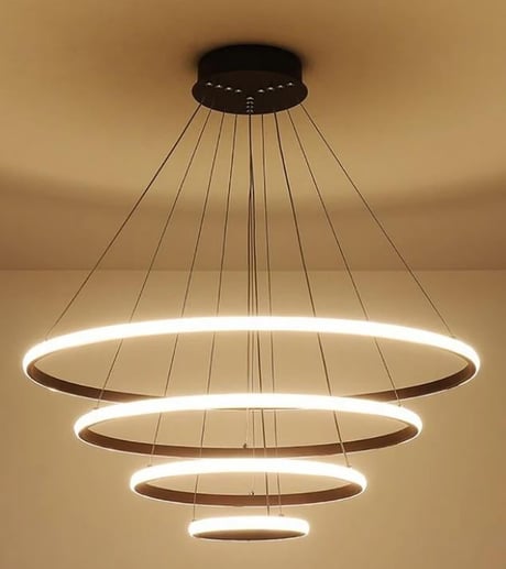 VonaLight 4'lü Çember Led Sarkıt Avize