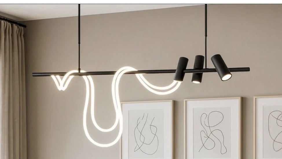 SİLİKON HORTUM 3 spotlu LED SARKIT
