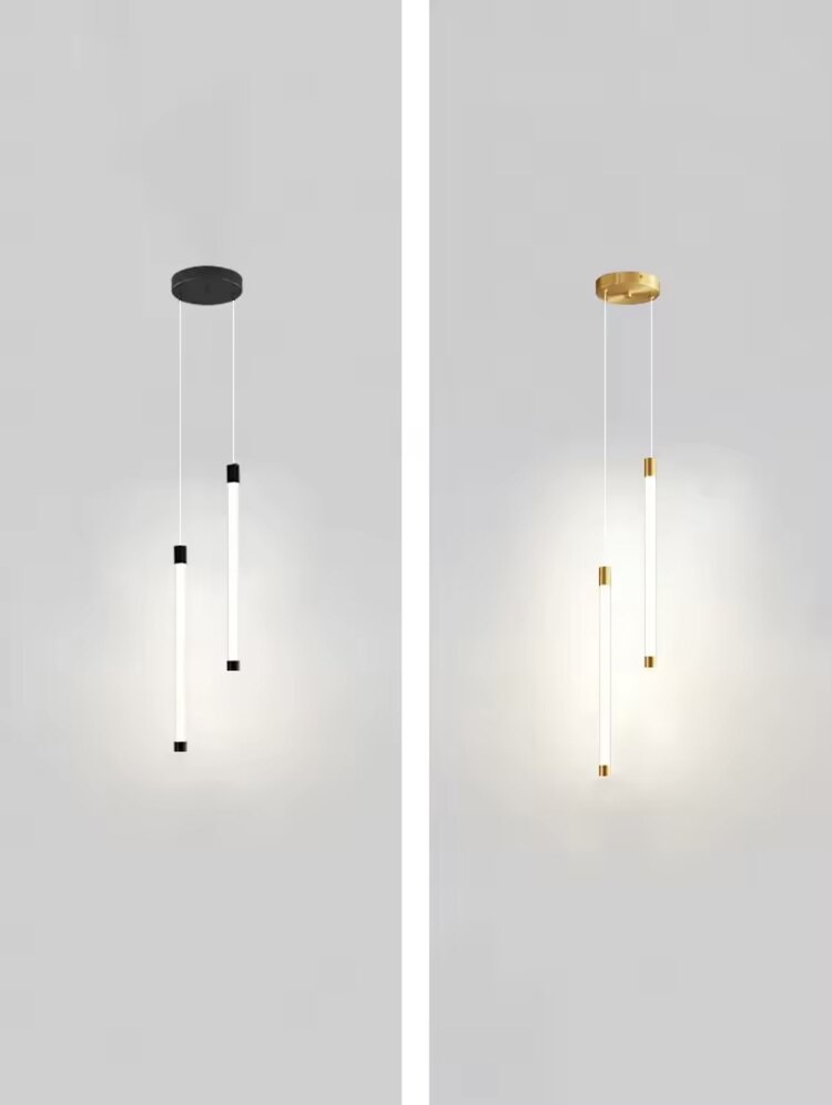 AKRİLİK LED SARKIT AVİZE 2 li