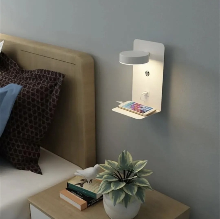 LED DUVAR APLİK USB