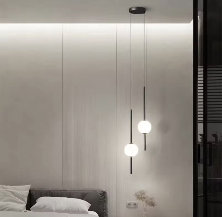 YATAKBAŞI LED SARKIT AVİZE 2 li